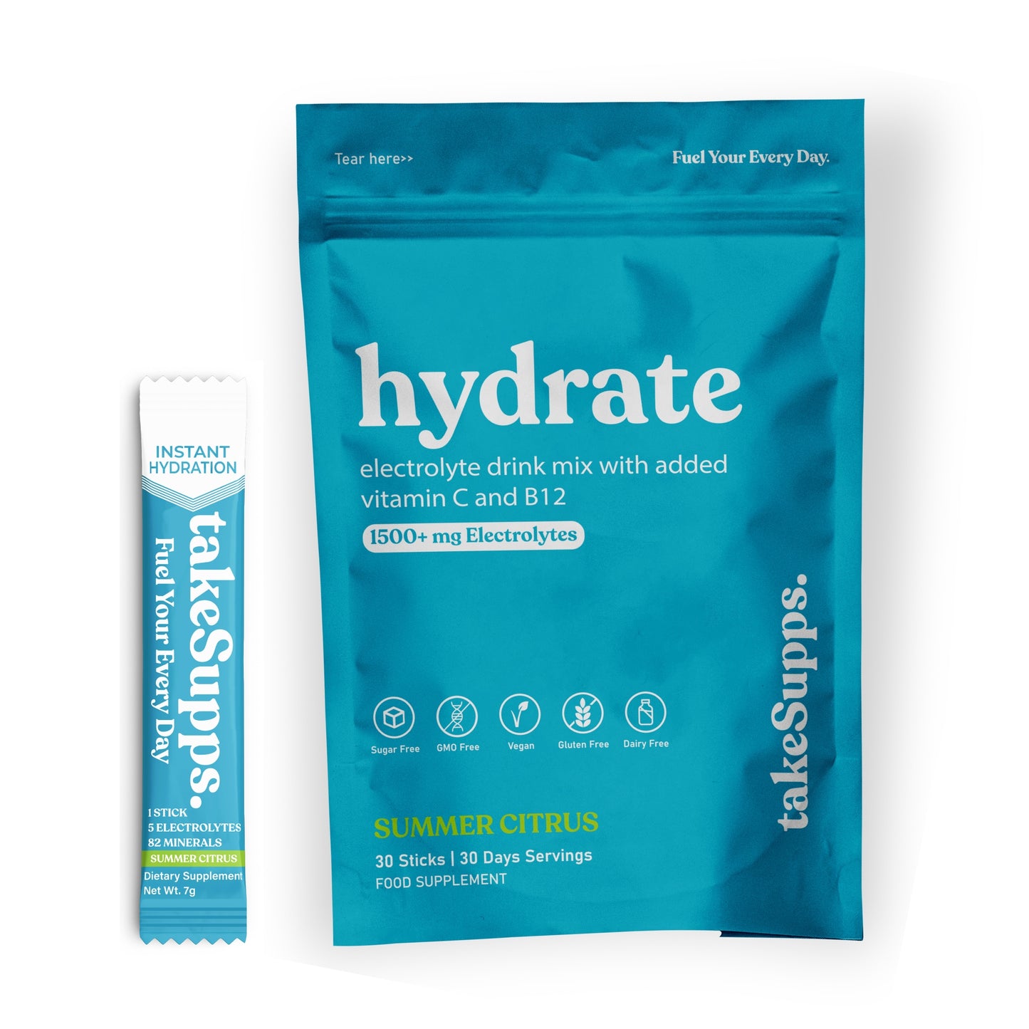 takeSupps Hydrate Electrolytes - 30 Sticks