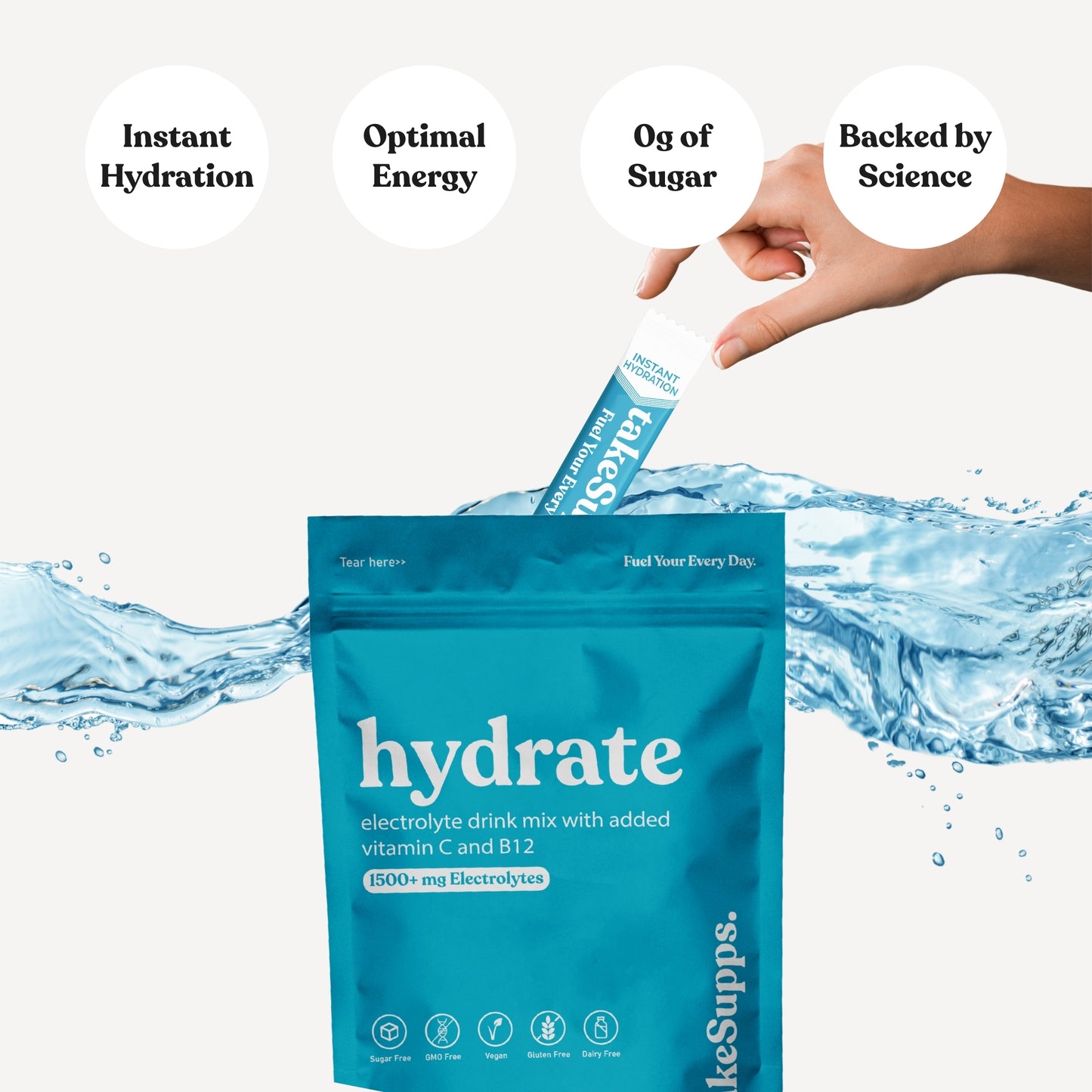 takeSupps Hydrate Electrolytes - 30 Sticks
